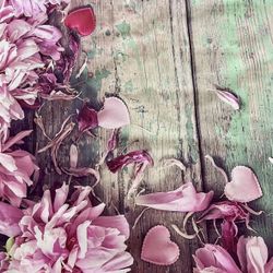 Beautiful Rustic wood Flower backdrop