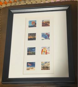 Route 66 frames stamps