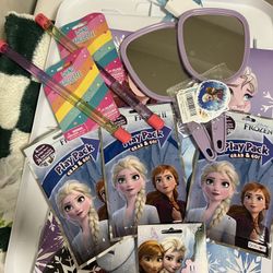 Disney Frozen Elsa Olaf Party Loot Bags And Prizes