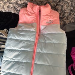 Girls Puma vest Size 10-12