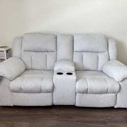 Ashley Gray Sofá Recliner