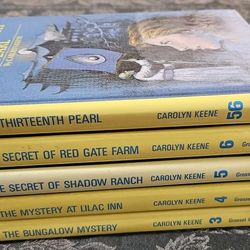 Nancy Drew Mystery Stories, 5 Books