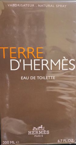 Hermes Terre D'Hermès Eau de Toilette 6.6oz. 100%AUTHENTIC