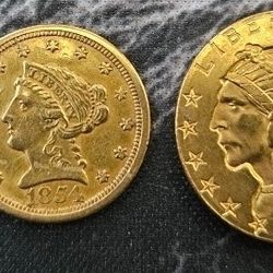 3 US Gold coins - Great condition !! 