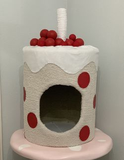 Boba Tea Cat House/Tree ( New )