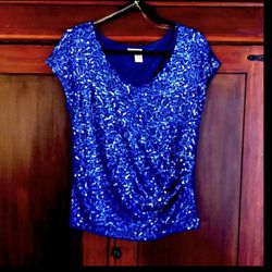DNKY Glittery New Year’s Eve Party Shirt