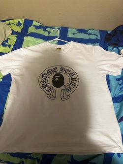 Bape chrome heart tee