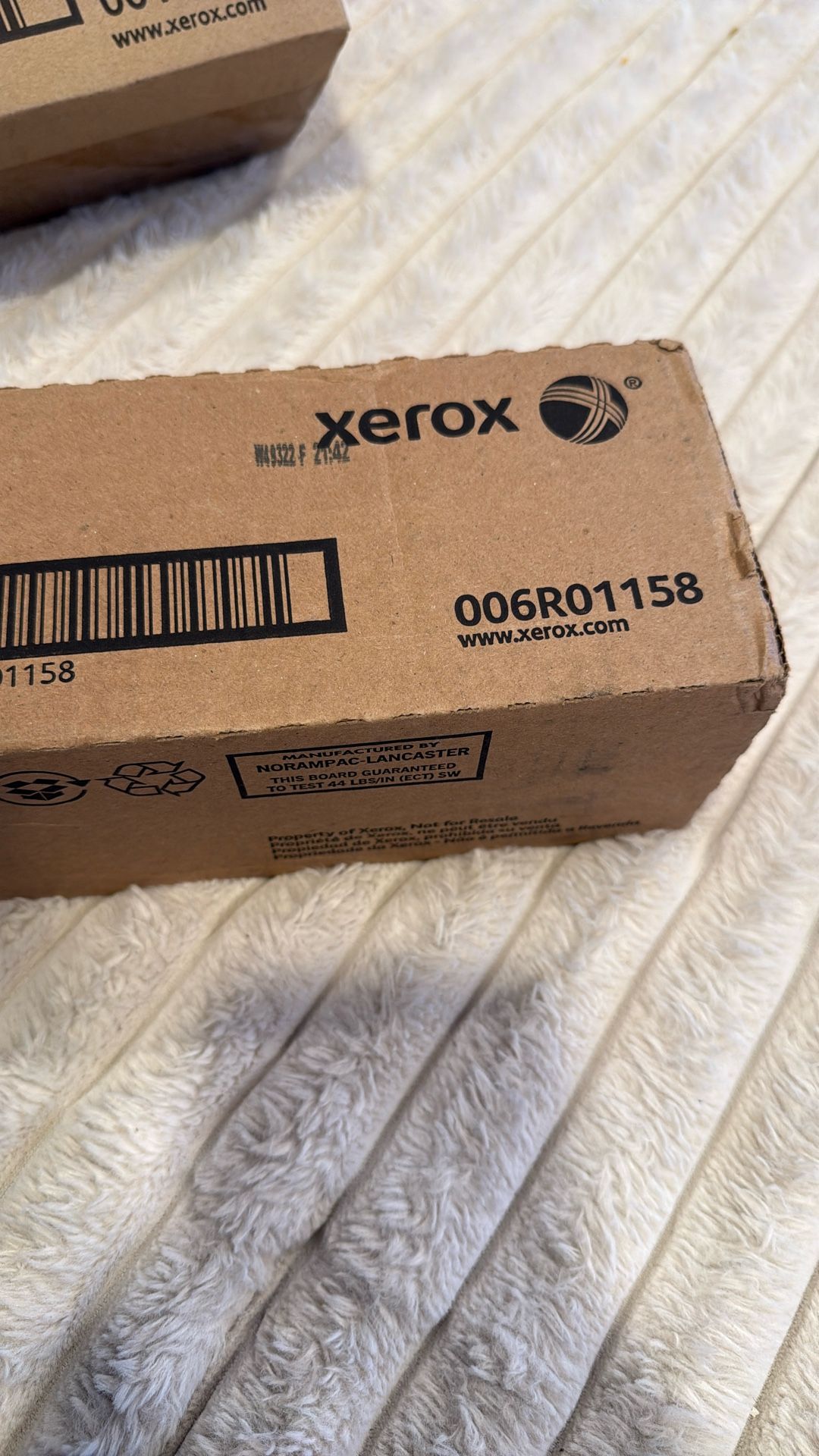 Genuine Xerox Black Toner 006R1158