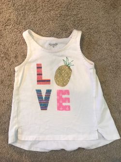 Toddler girls clothes - tank top