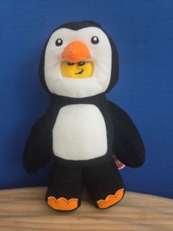 LEGO Minifigure Penguin Boy 8" Plush Character