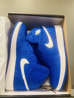 Jordan 1 Authentic New Hyper Royals Size 5Y