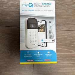 MyQ Smart Garage Video Keypad