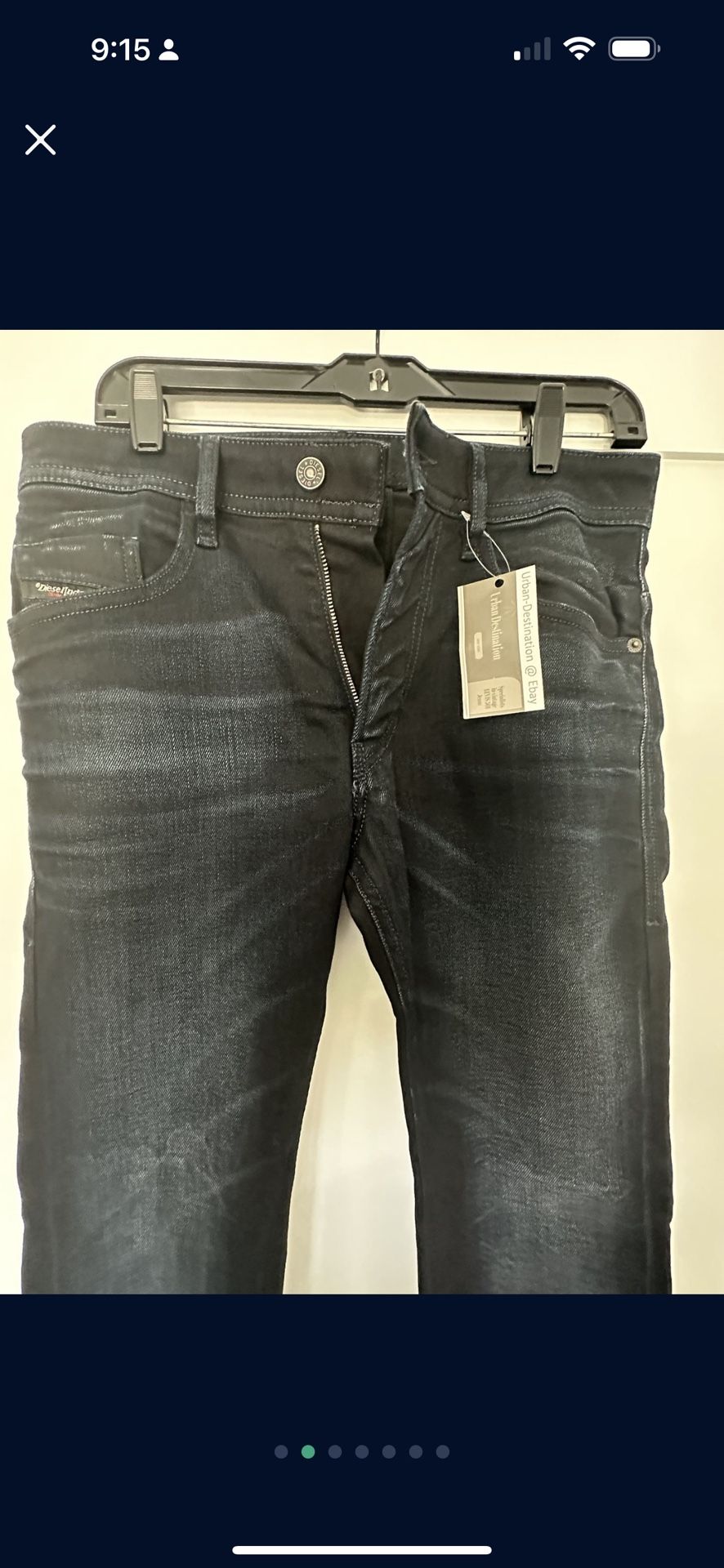 Brand New Diesel Mens Thommer Slim/Skinny Jeans Size 30