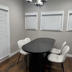 Table And 4 Chairs 