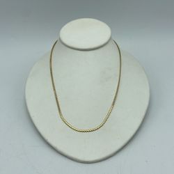 14kt Yellow Gold Link Chain 18”