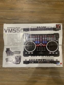 American Audio DJ VMS5.0 6-Channel Stand Alone Mixer W/ full MIDI Capability Controller New Open Box