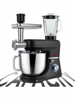 COOKLEE 8.5 Qt. 6-IN-1 Stand Mixer multifunctional electric kitchen appliance built with a 660-