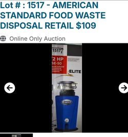 Garbage disposal