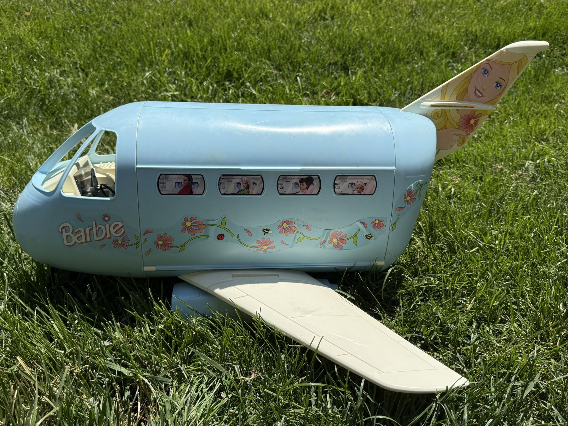 Vintage Barbie Glam Plane