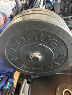 Rogue, bumper plates