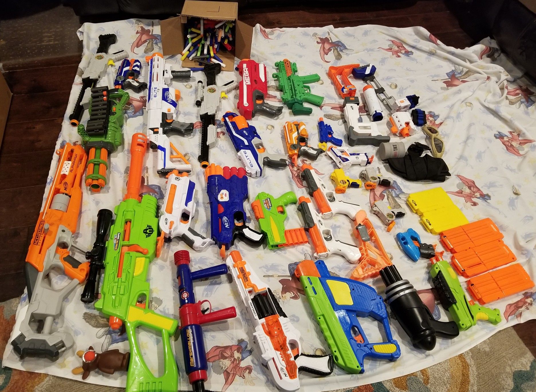 Nerf gun lot