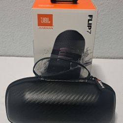 JBL Flip 7 With Carbon Fiber Case 