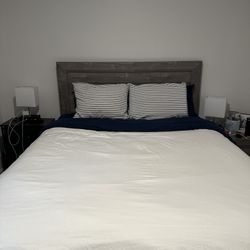Bedroom Set bed frame / Dresser And Night Stand 