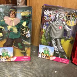 Wizard Of Oz Scarecrow & Tin Man