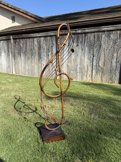 Music Note Art Sculpture