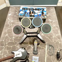 Rockband Xbox 360 - COMPLETE KIT