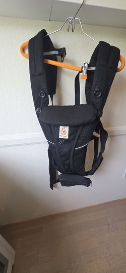 Ergobaby Carrier - Black Mesh, Some Wear/Stains
