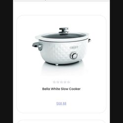 Bella Dots Collection 6QT Manual Slow Cooker