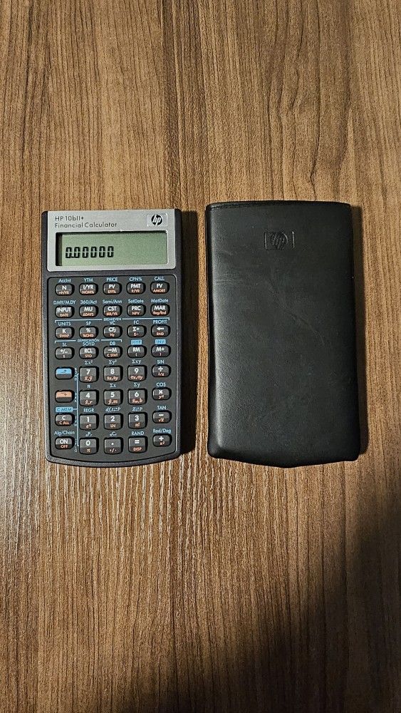 HP 10bII+ Financial Calculator (CFP Exam Certified)