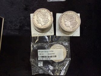 1921 Morgan Dollars 90% Silver