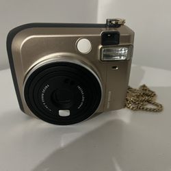 Michael Kors fujifilm instax camera and chain