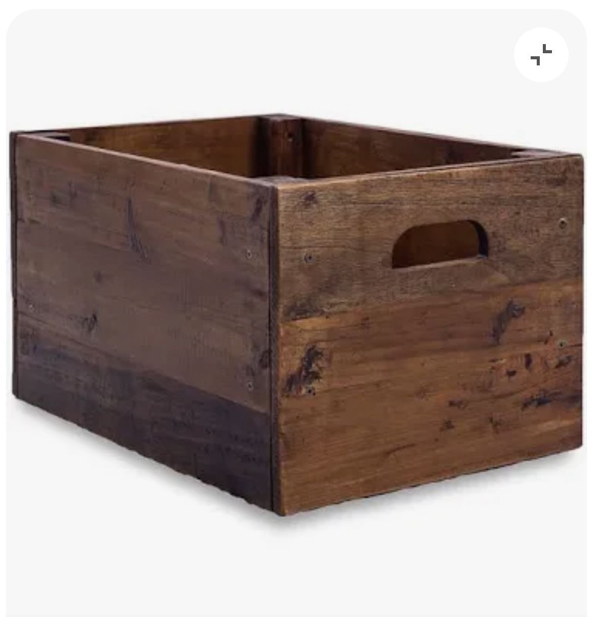 Wooden crate
