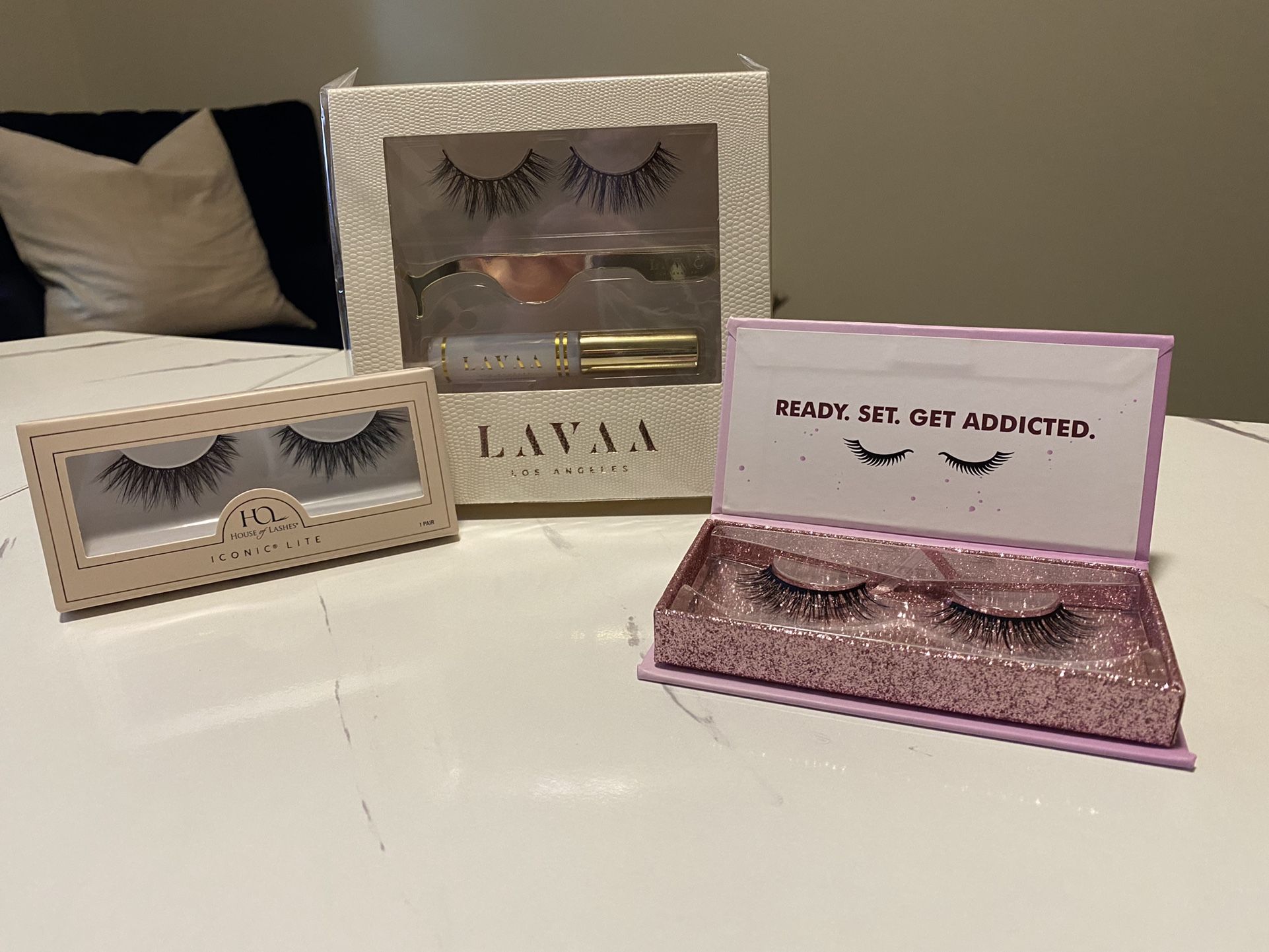 NEW!! False Eyelashes Bundle - House of Lashes, Lavaa Beauty