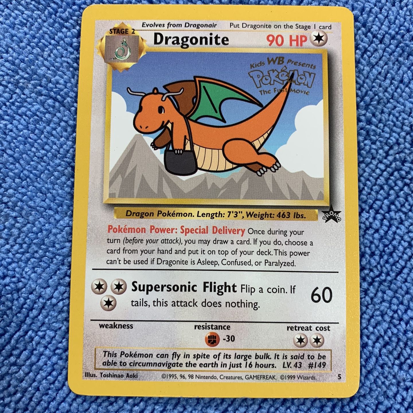 first pokemon movie promo card Dragonite 4 Black Star 1999 WB Gold Stamp for Sale in Orange, CA Included in an acrylic case for lasting preservation and featuring a striking image of the captivating character pikachu pokemon the first movie