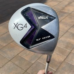 TiTech XG4 Driver 12.5 Degrees Graphite Shaft Uniflex Right-Hand 