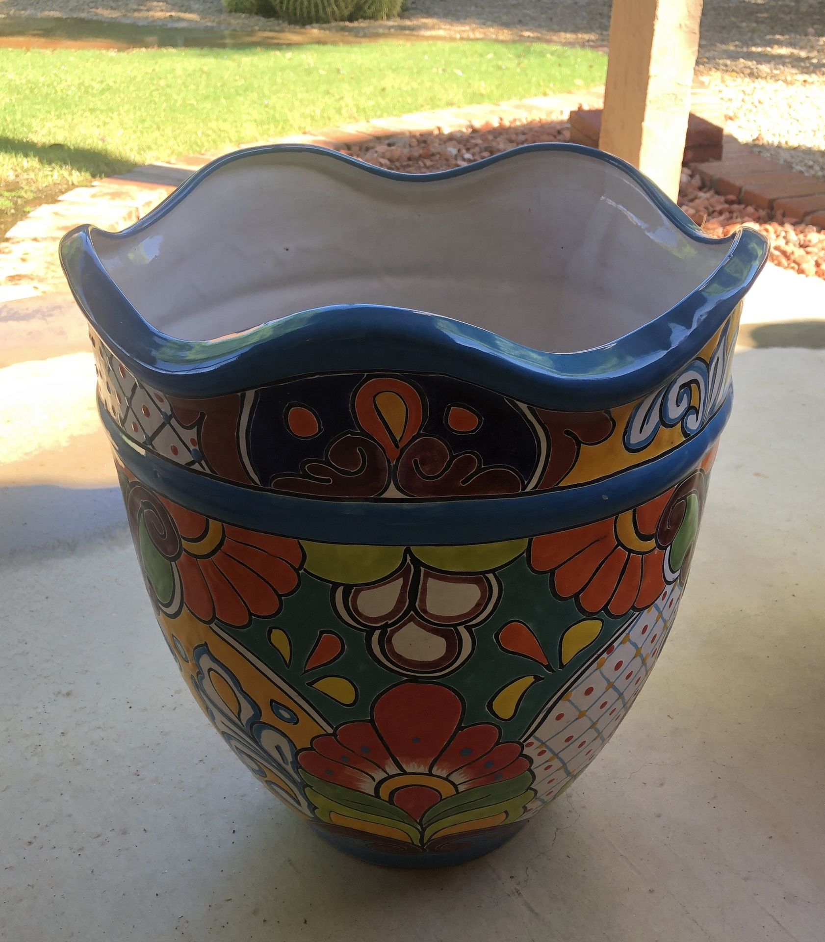 Talavera Pot 14” Bought and Never Used