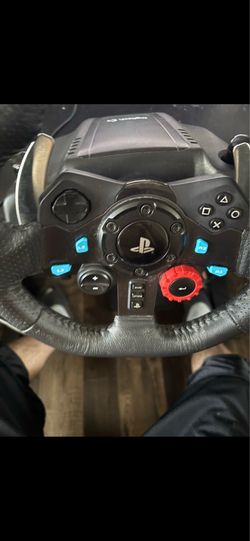 Logitech steering wheel and pedals