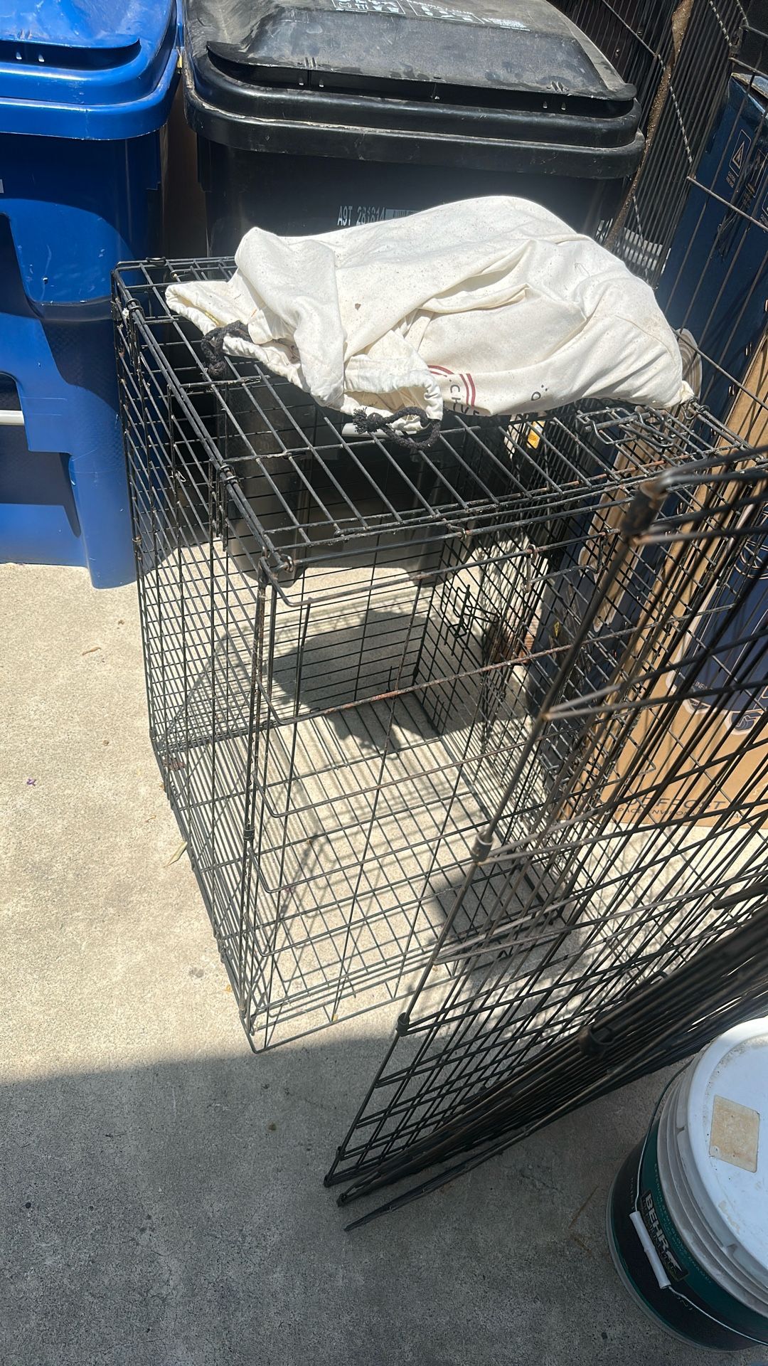 XL dog Cage And XL dog Play Pen Bundle Deal