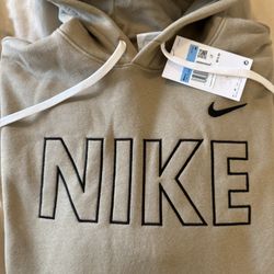NWT Nike Hoodie, Tan/Beige, Size Medium