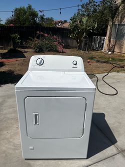 AMANA Dryer gas heavy duty super capacity good condition delivery and installation available