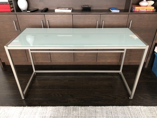 Cb2 Trig Desk And Shelf For Sale In Chicago Il Offerup