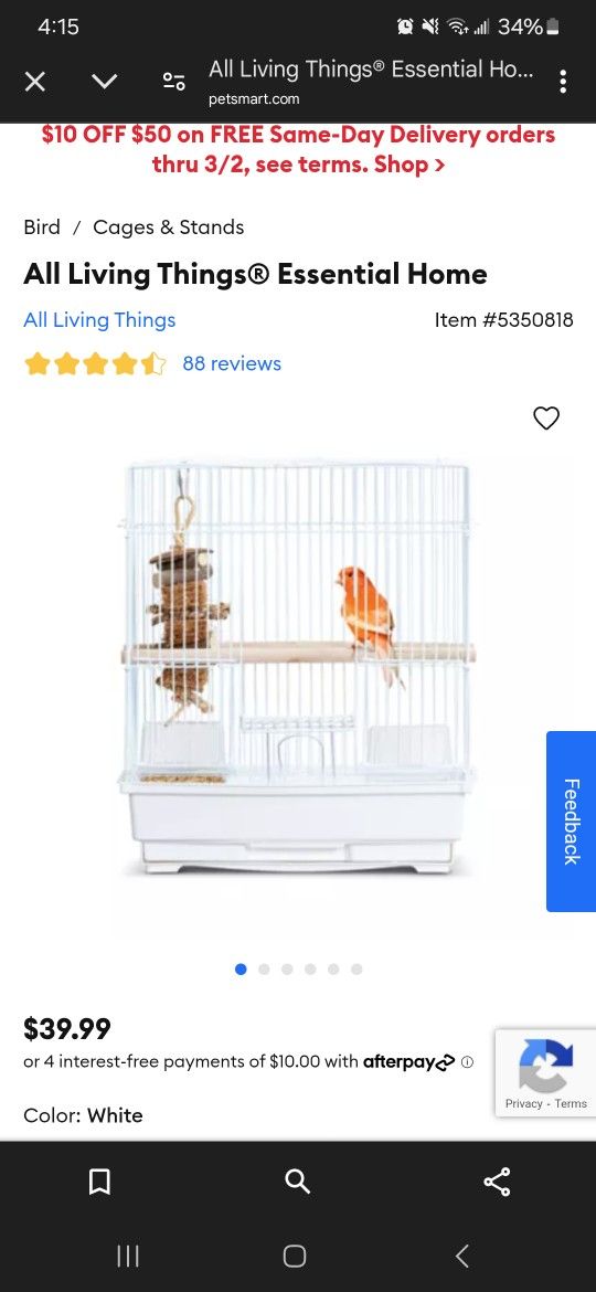 Small Bird Cage