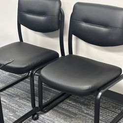 Black Leather Office Chairs