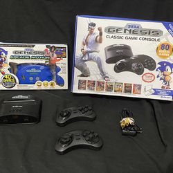 Sega Genesis Clasic Game Console Arcade Motion 
