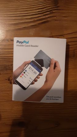 Pay pal card reader