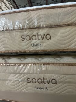 King size Saatva mattress $599.financing available no credit needed
